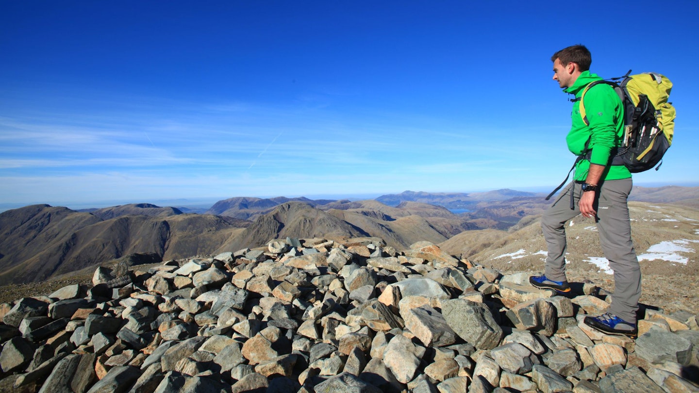 Scafell Pike summit