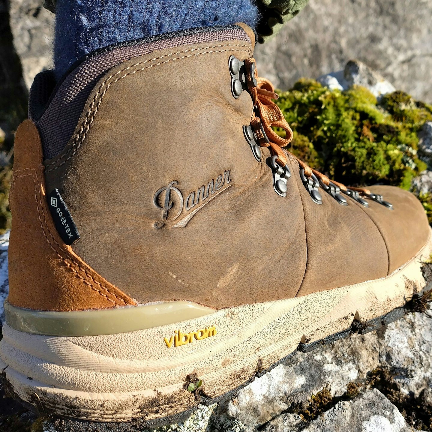 Danner Mountain 600 Leaf GTX upper and midsole