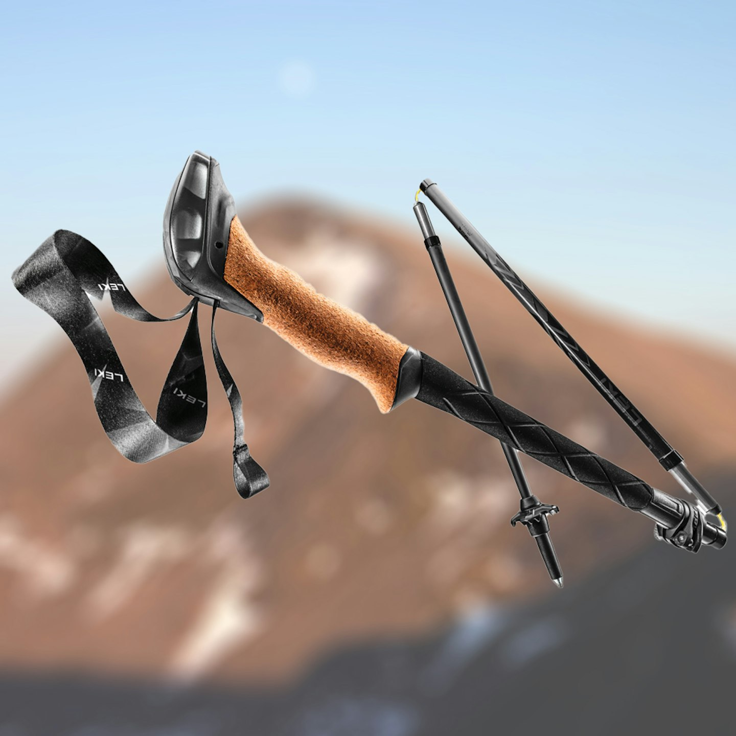 Leki black series FX hiking poles