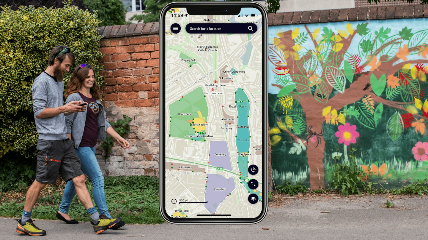 Os Maps Layoit OS Maps’ Greenspace layer | LFTO
