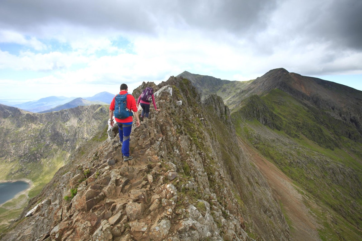 How to scramble Crib Goch, Snowdonia Stepbystep route guide