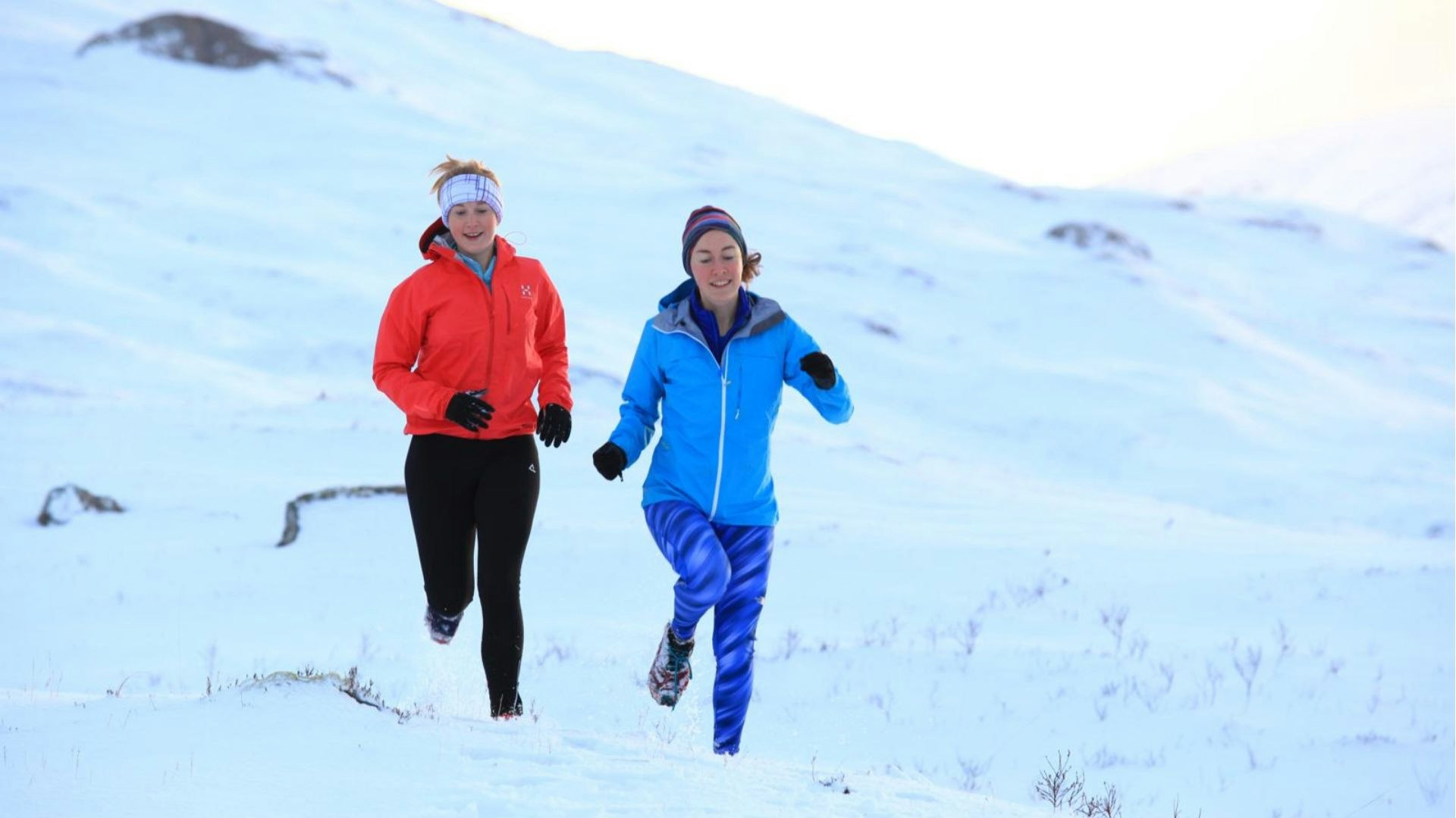 Testing winter trail running shoes