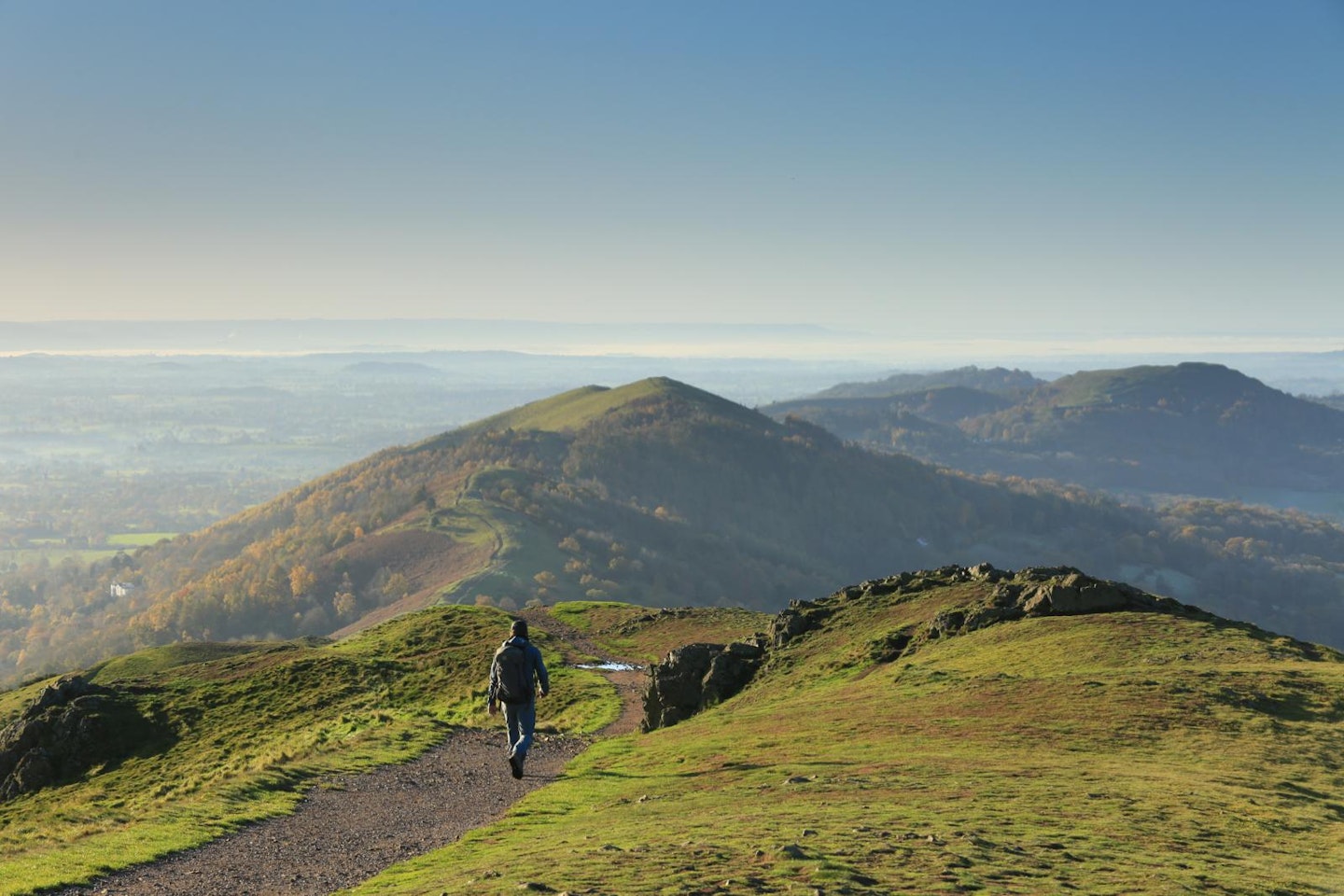 View from Summer Hill Malvern Hills