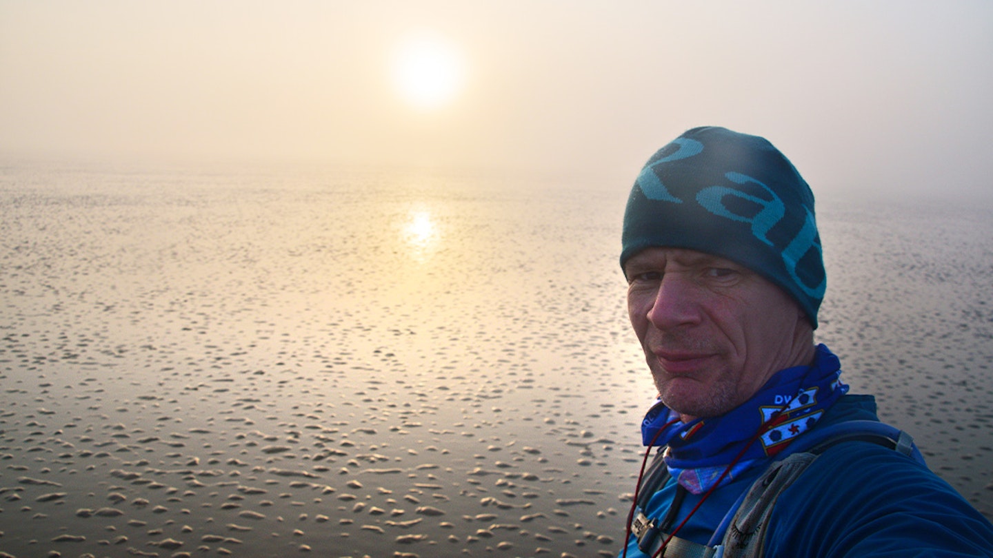 mark rainsley on the beach