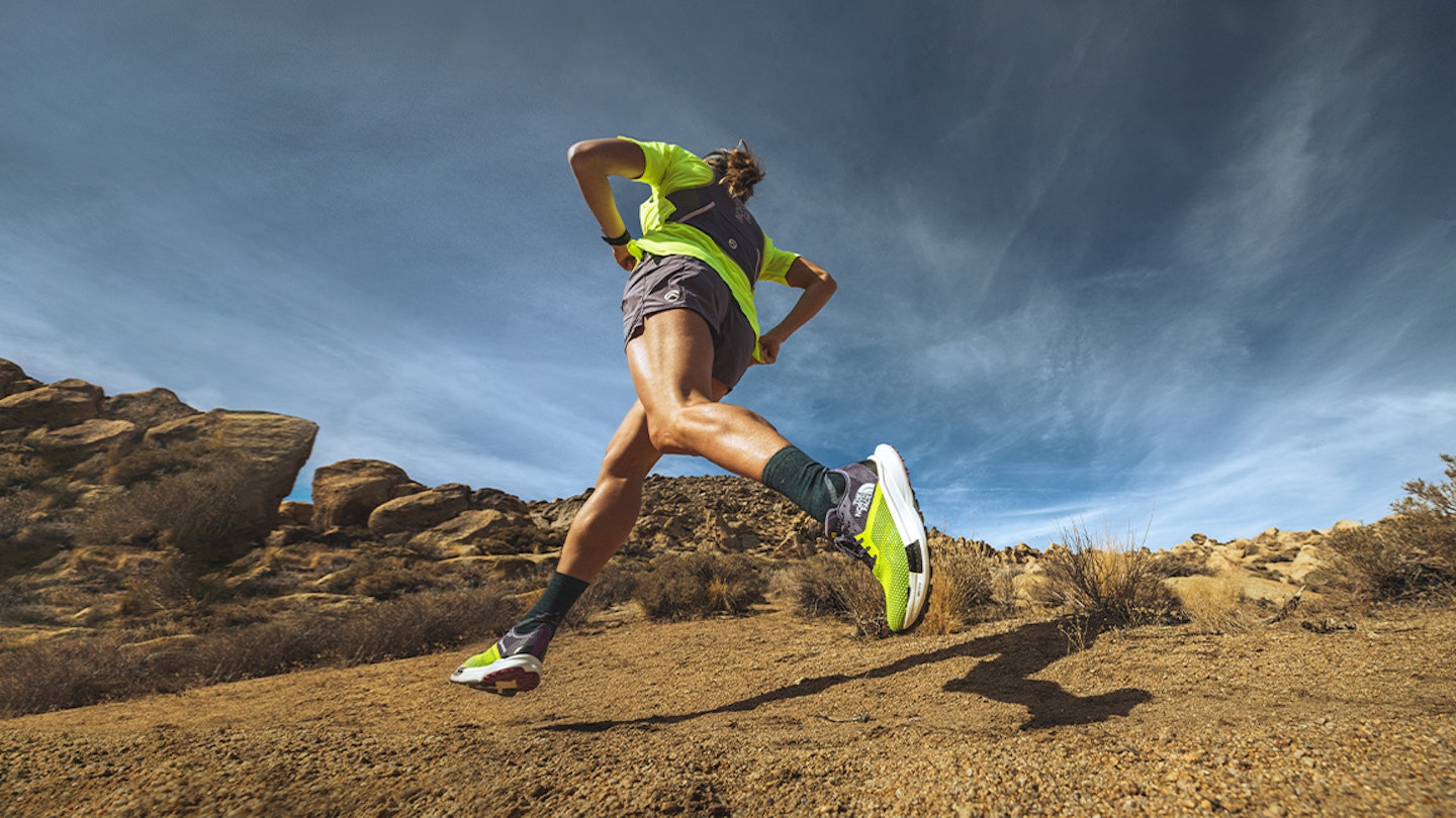 woman runs in vectiv pro shoes