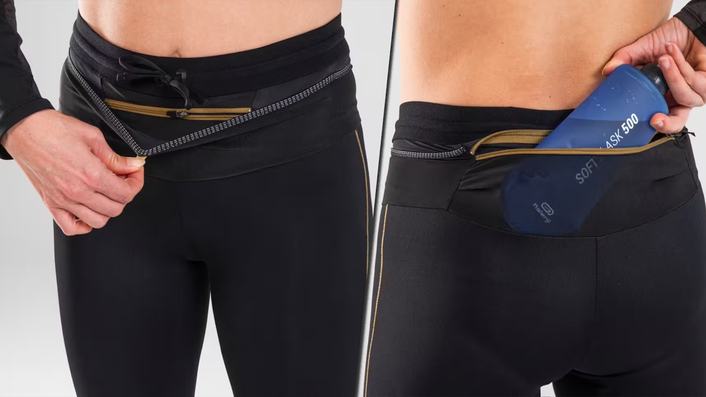 Decathlon Trail Running Emboss Leggings