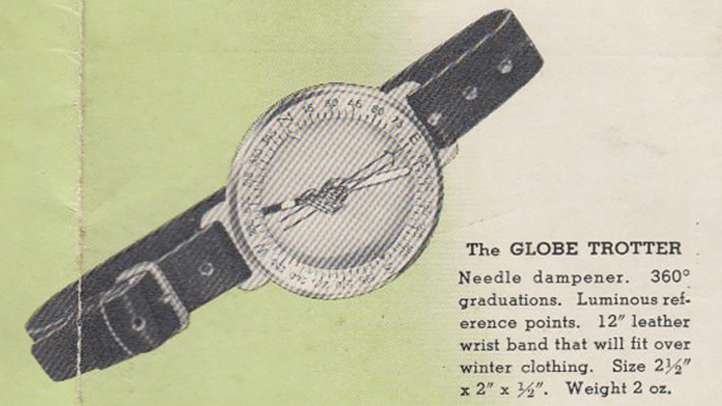 Ad of Silva wrist sompass
