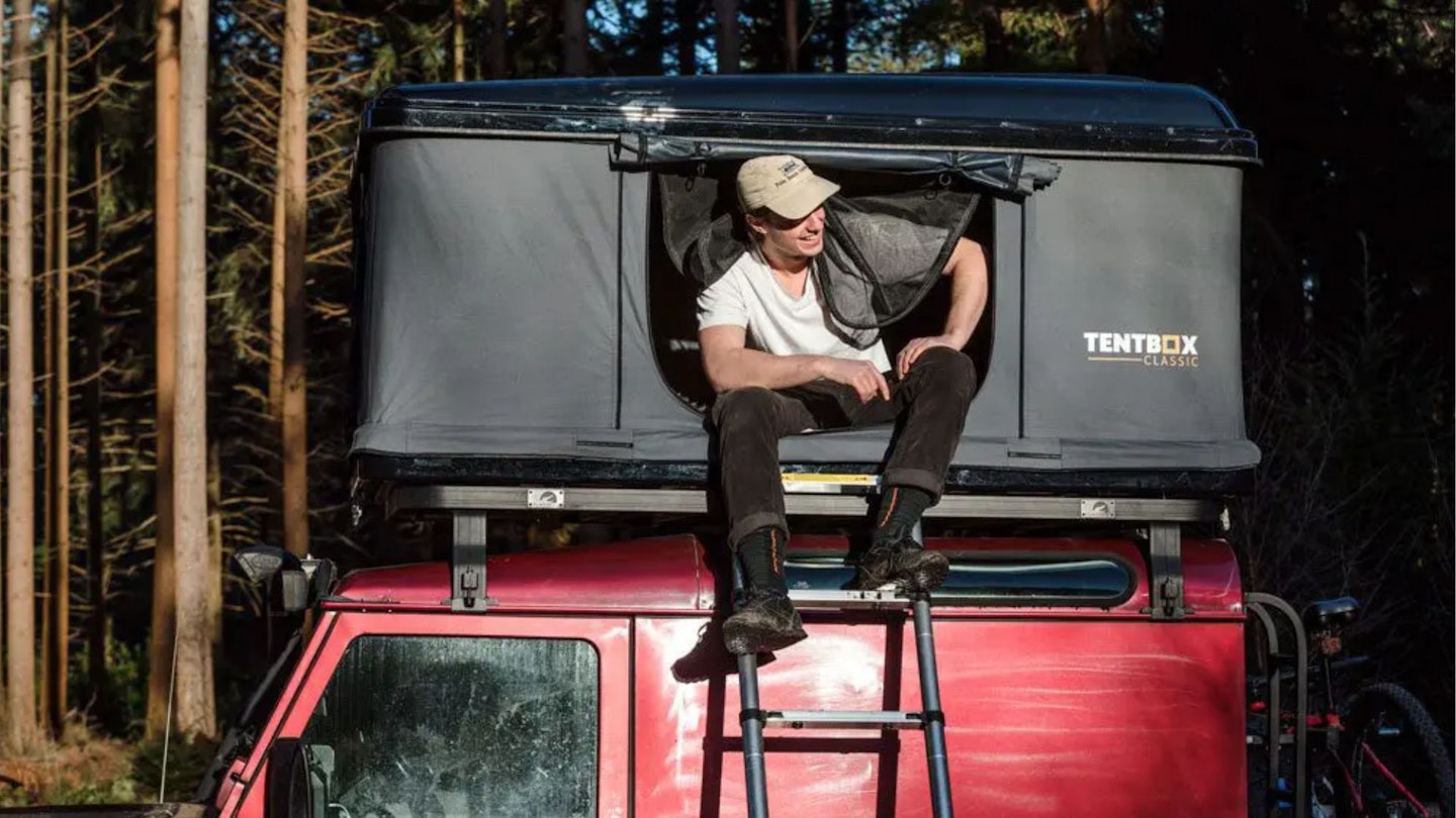 TentBox Classic on a Land Rover