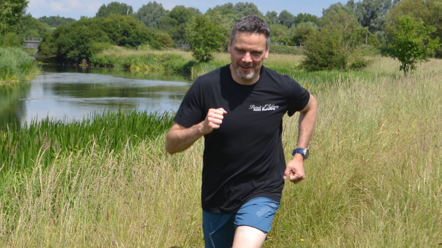 Acid Running Tee Shirt in black tested by Nick Hallissey