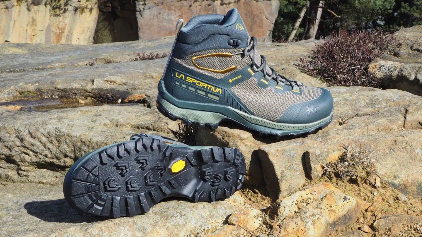 La Sportiva TX Hike Mid side and sole