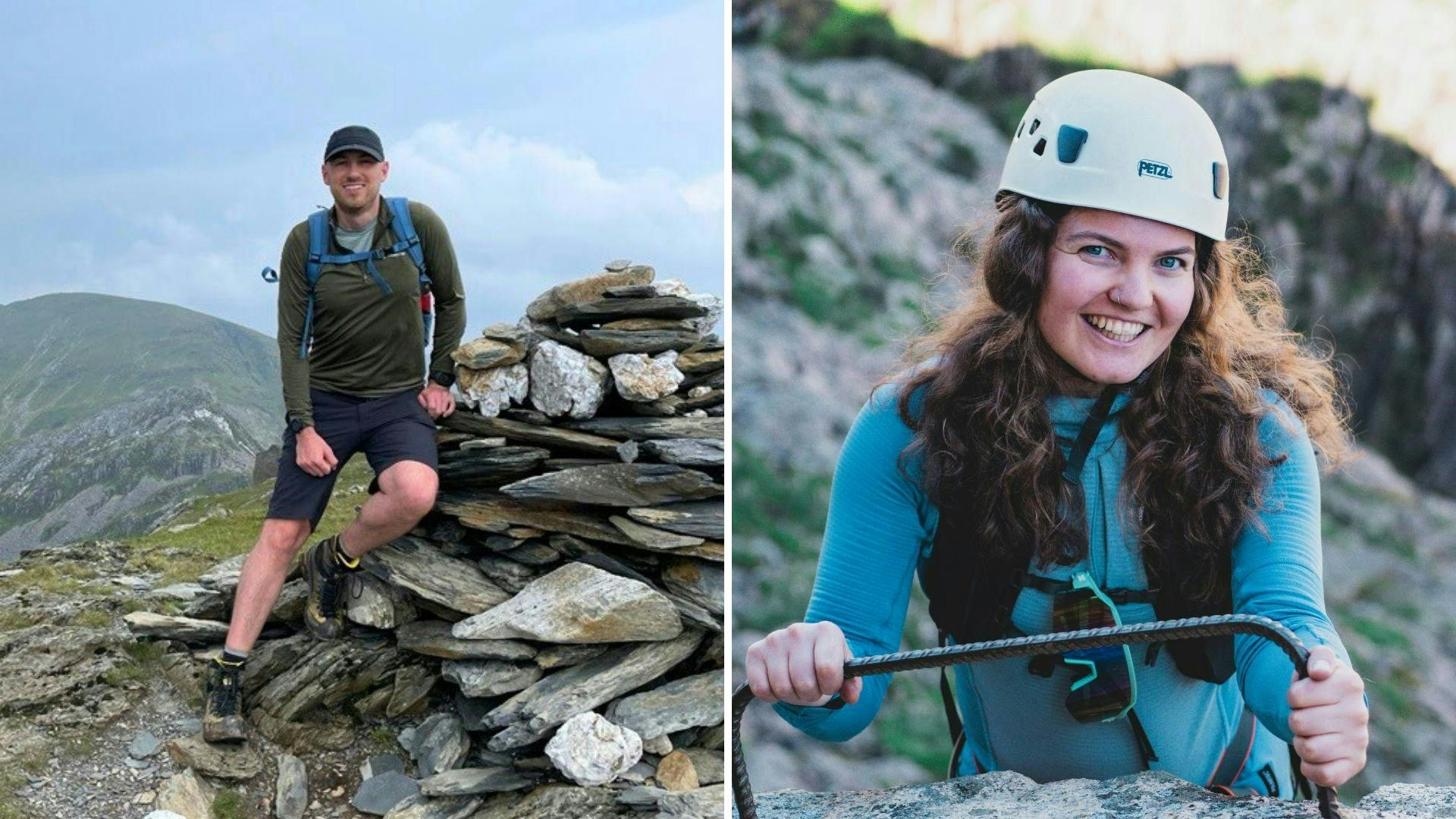 Gear testers Rob Slade and Fliss Freeborn