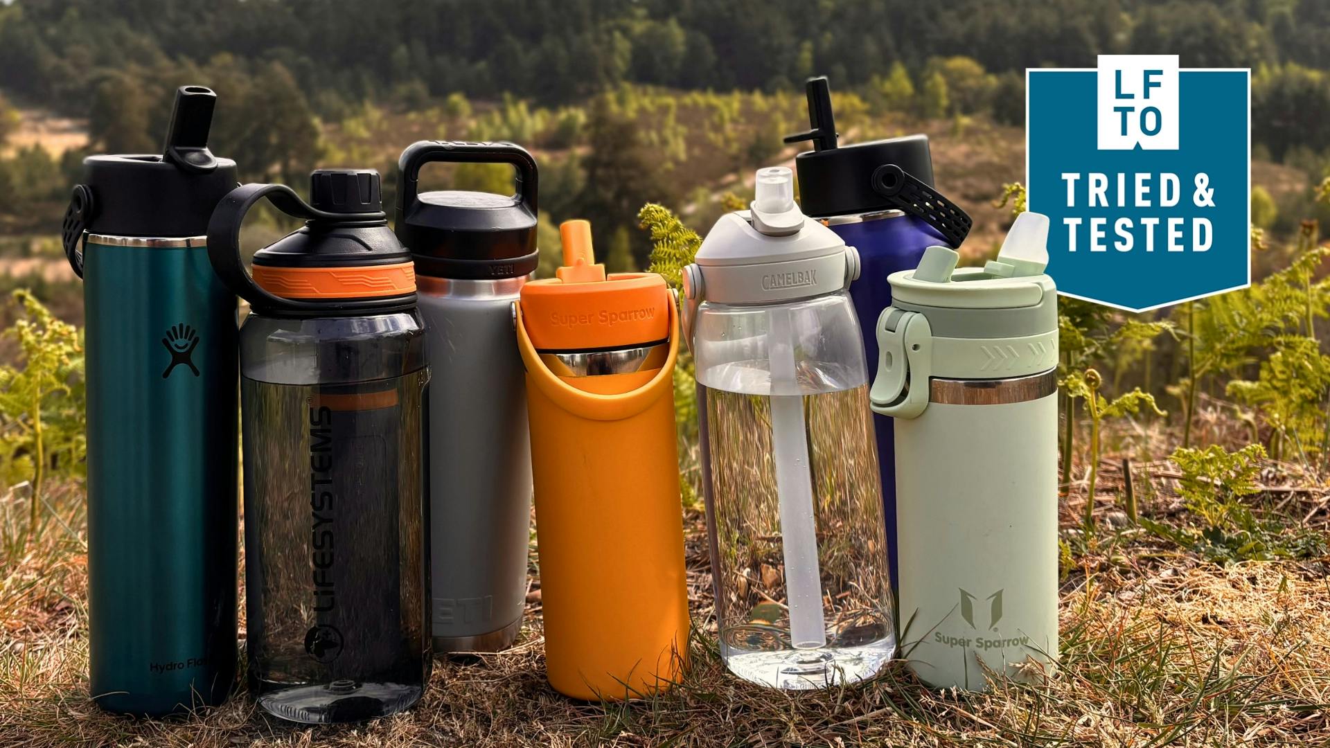 Best hiking water bottles for 2026: Our top picks for keeping hydrated on the go