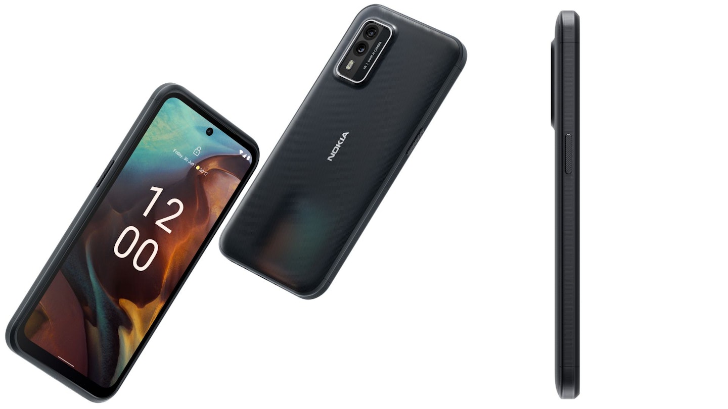Nokia XR21 front, rear, and side profile