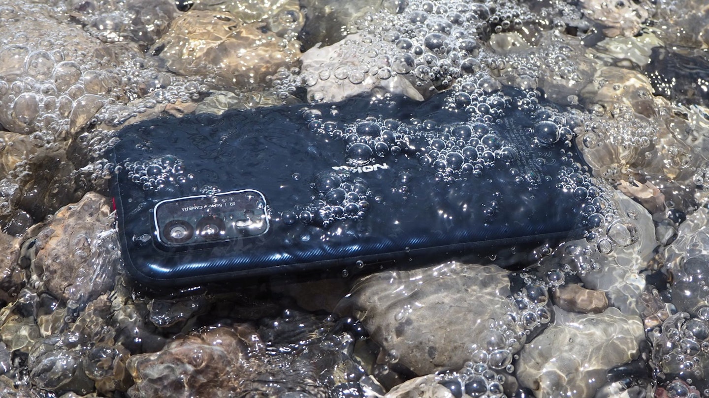 Nokia XR21 underwater