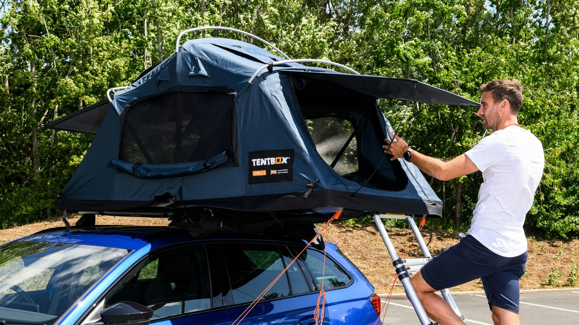 TentBox Lite 2.0 roof tent testing