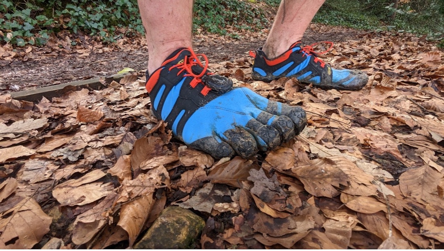 Vibram fivefingers trail running shoe