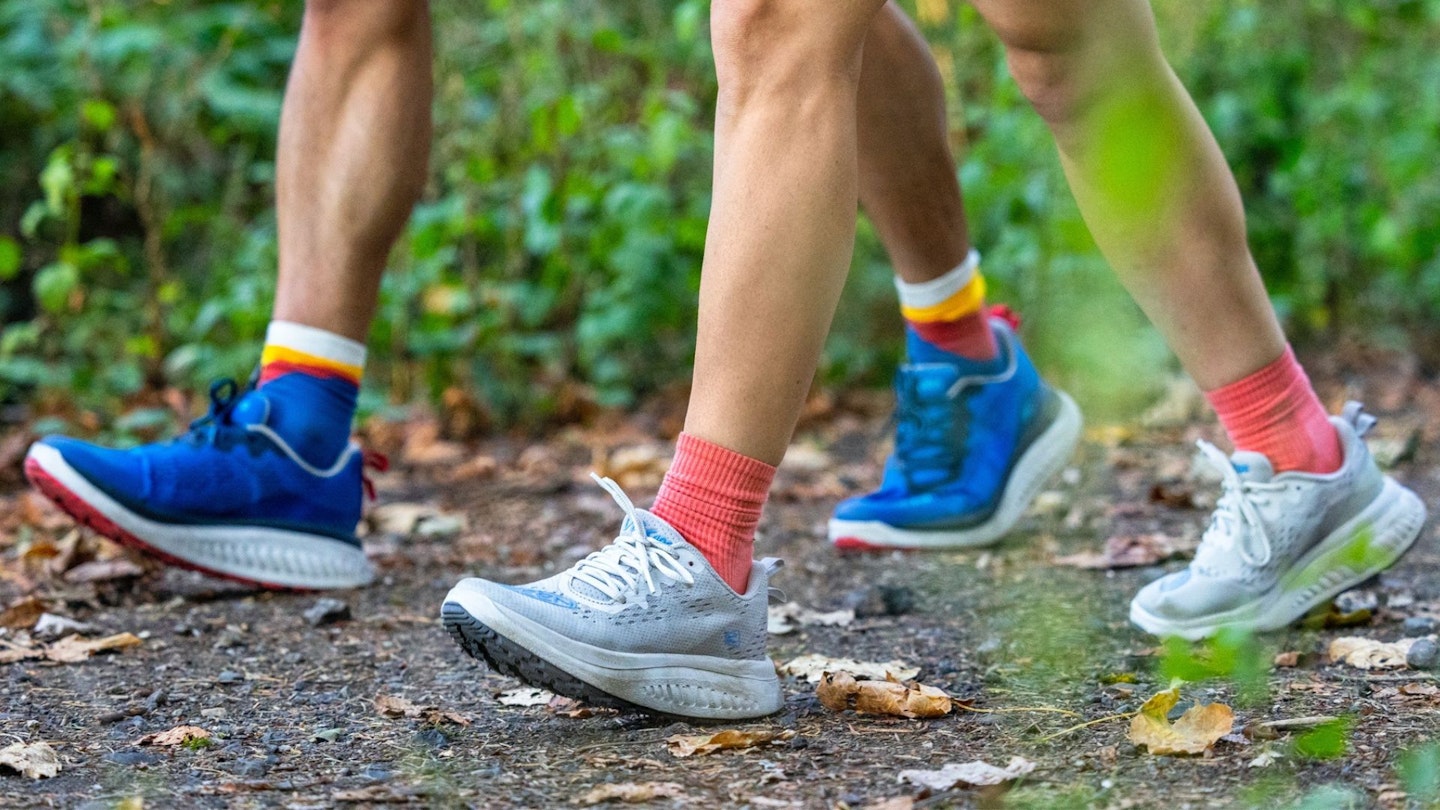 Walkers wearing Keen WK400