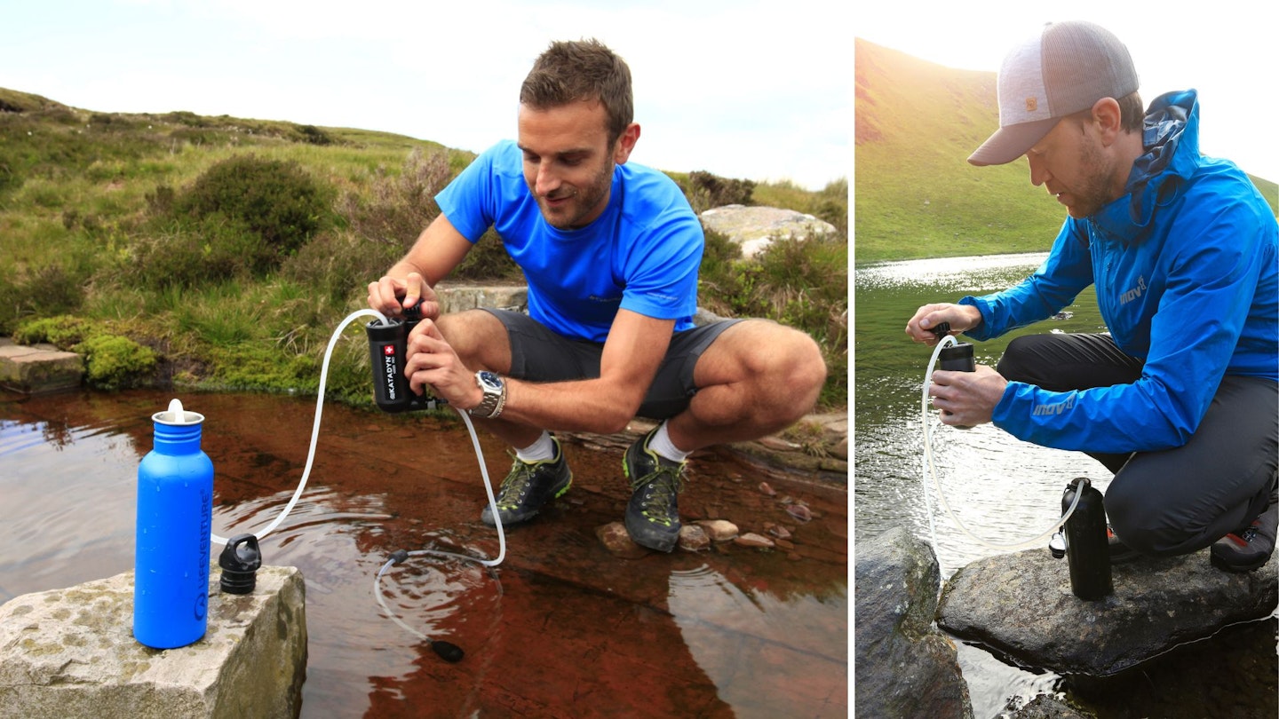 Using water filters