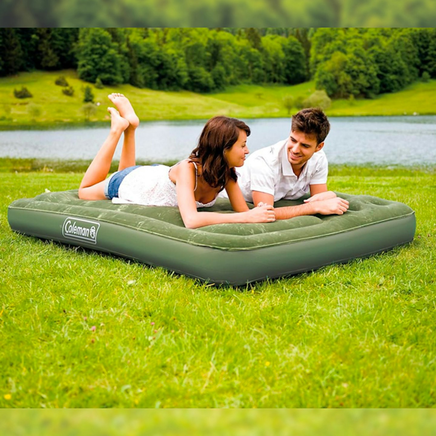 Coleman comfort air mattress camping kit for love trails