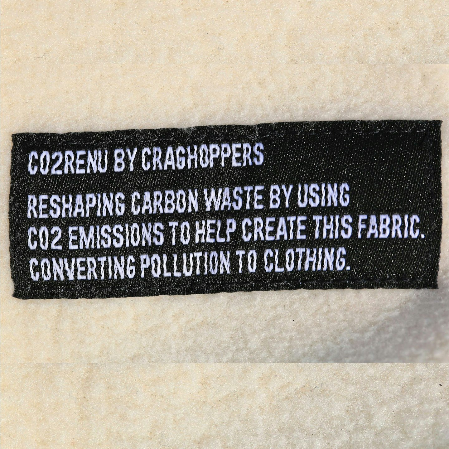 Craghoppers CO2 Renu Fleece CO2 lable