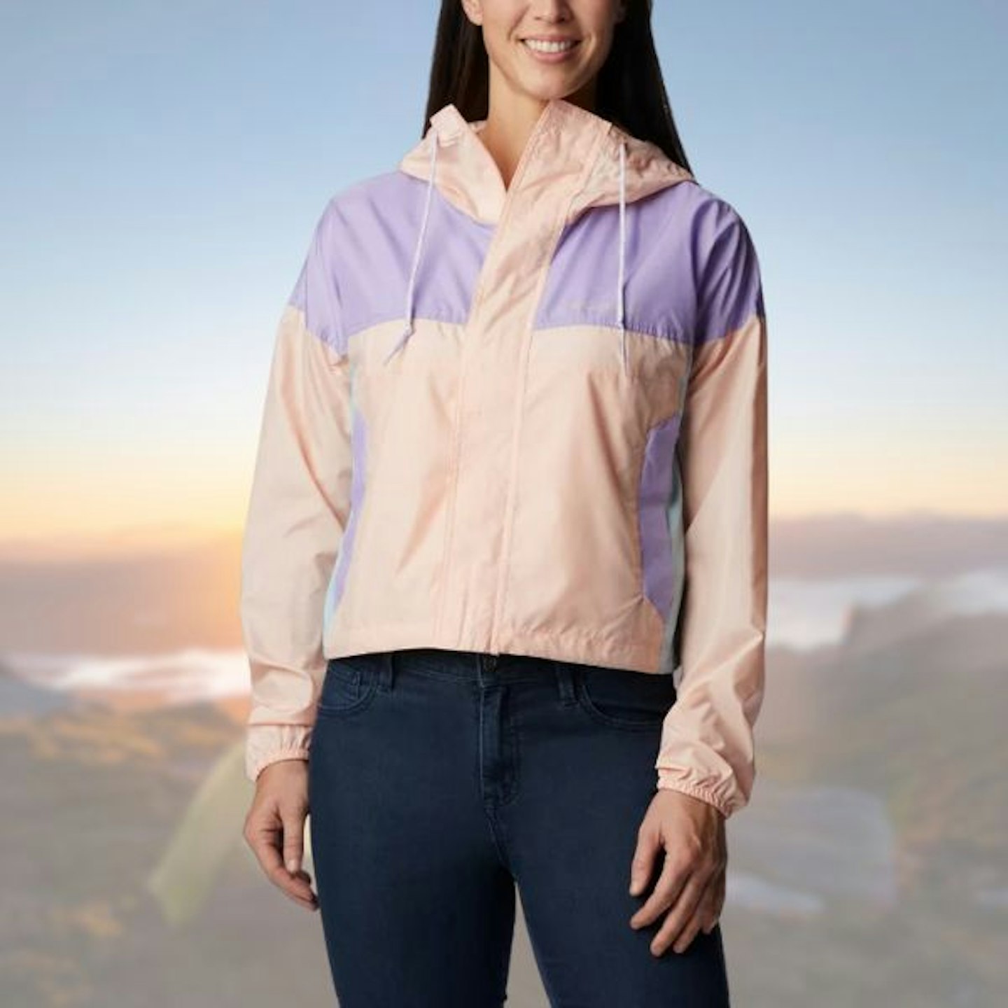 Columbia Flash Challenger Cropped Windbreaker