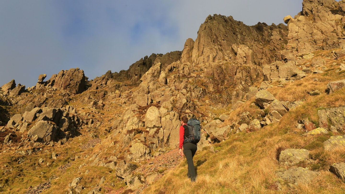 Great Gable Climbers Traverse, Lake District walks