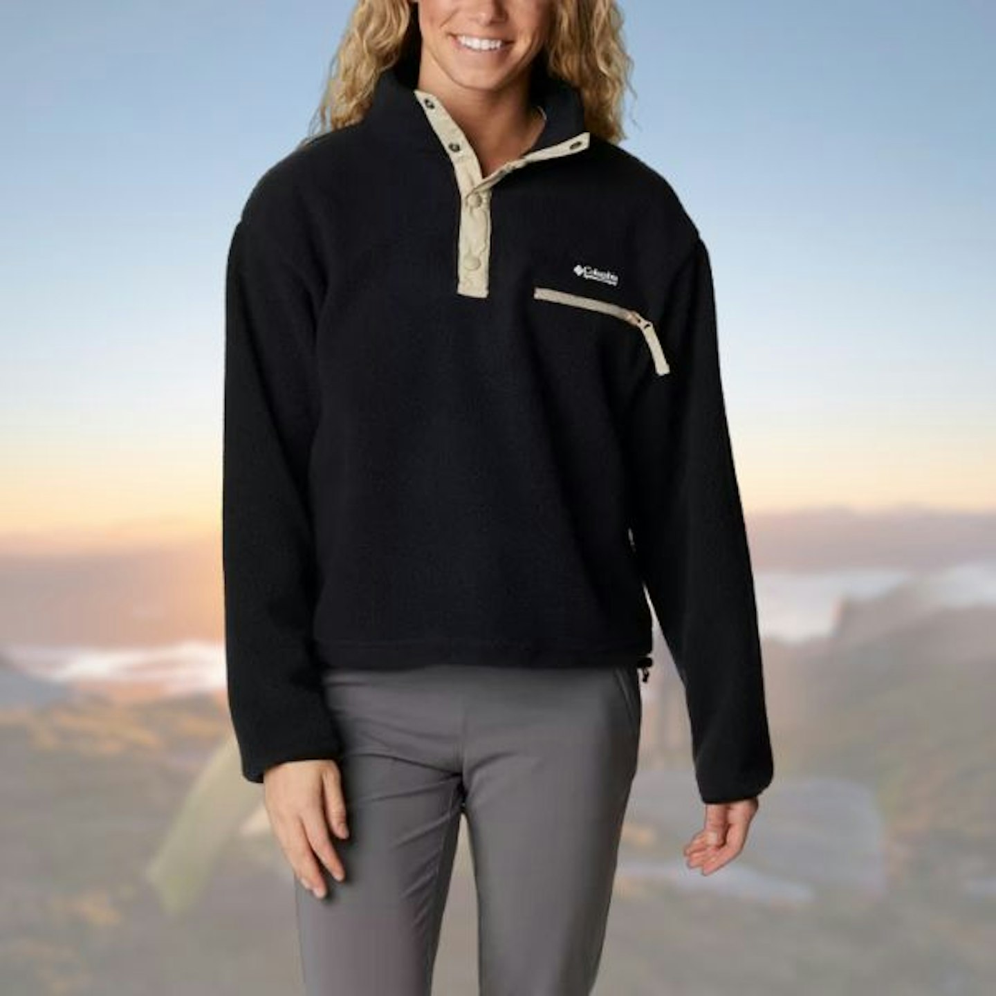 Columbia Helvetia Cropped Half Snap Fleece