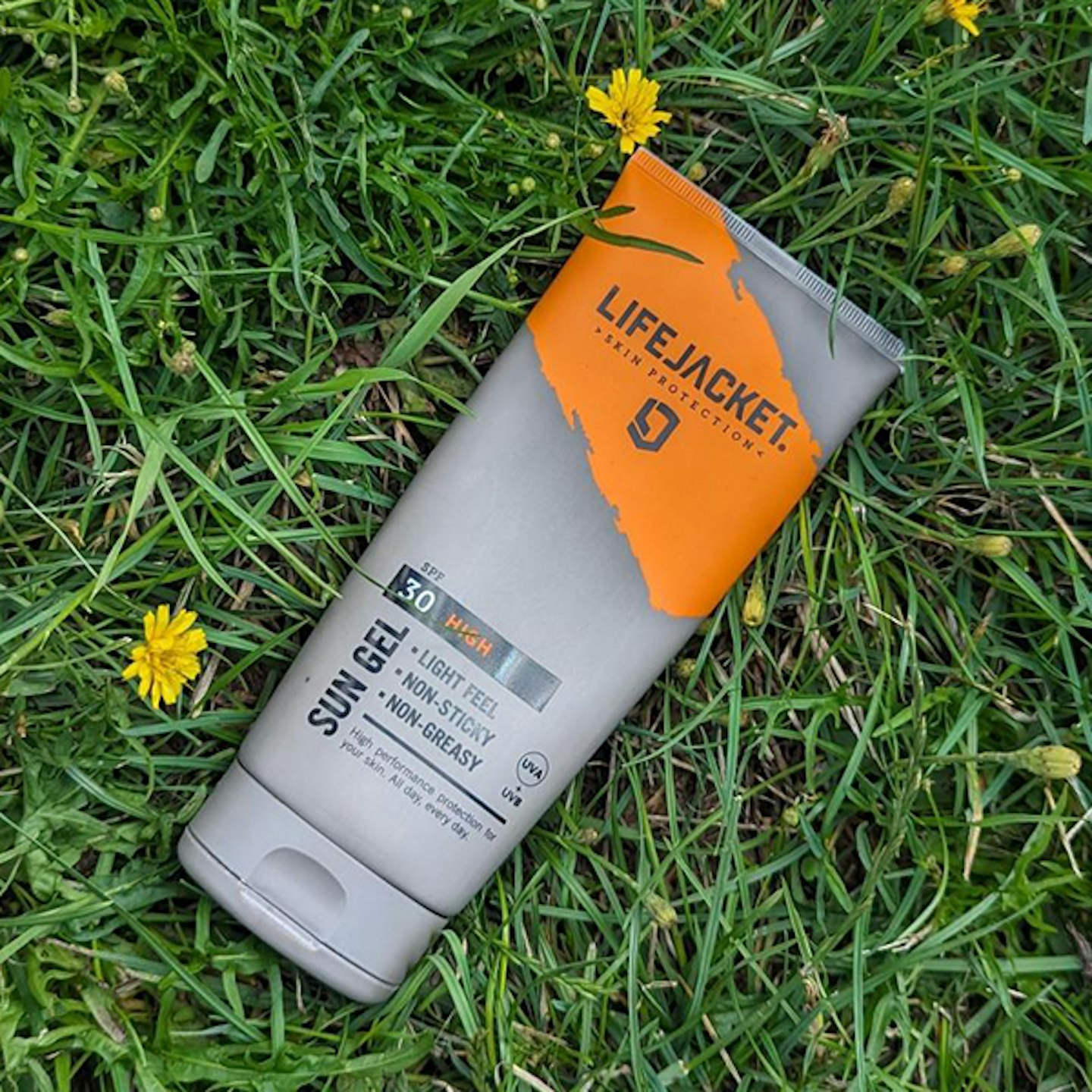 Lifejacket Sun Gel 30SPF summer love trails festival essential