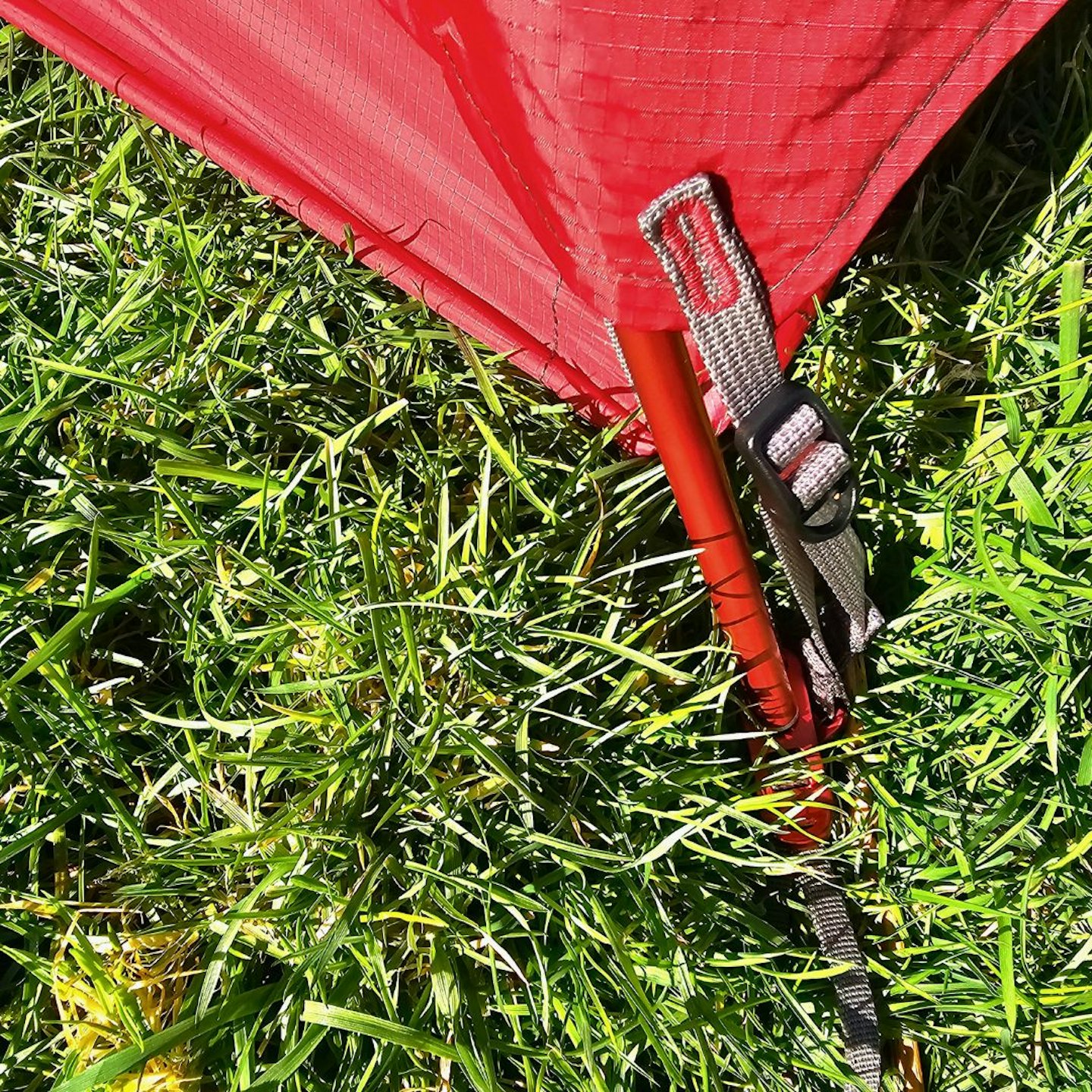 MSR Hubba NX Solo tent corner