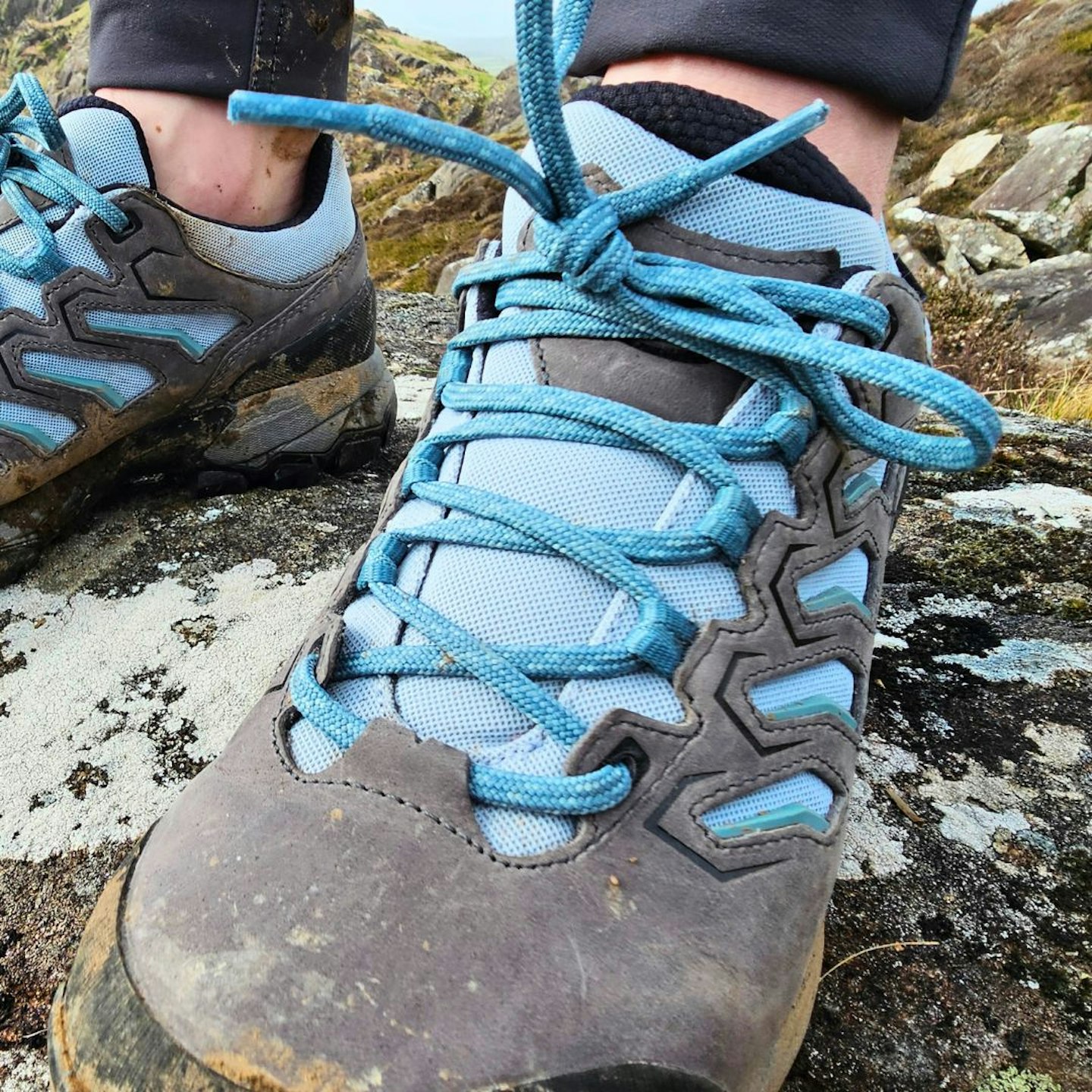 Scarpa Moraine GTX upper and lacing