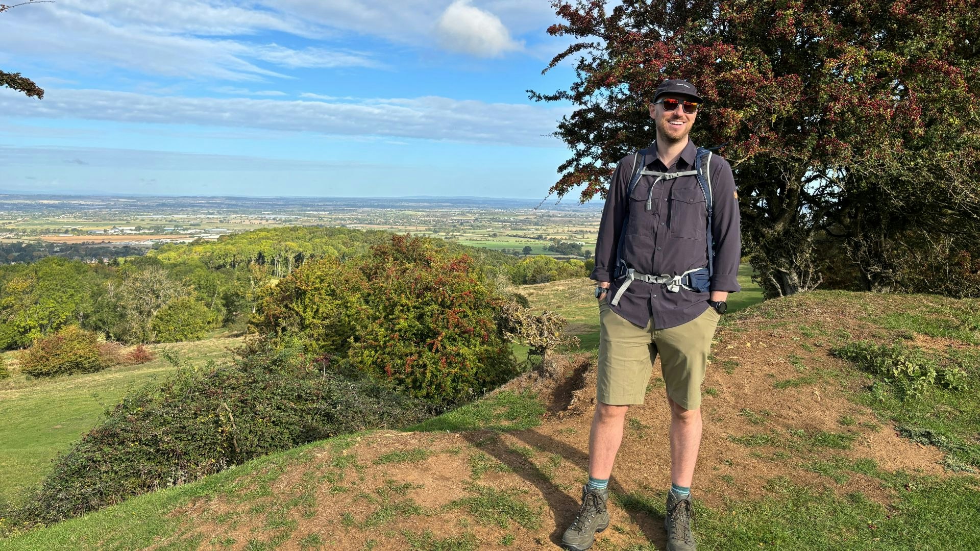 Tester Rob Slade wearing the Fjallraven Abisko Lite Shorts