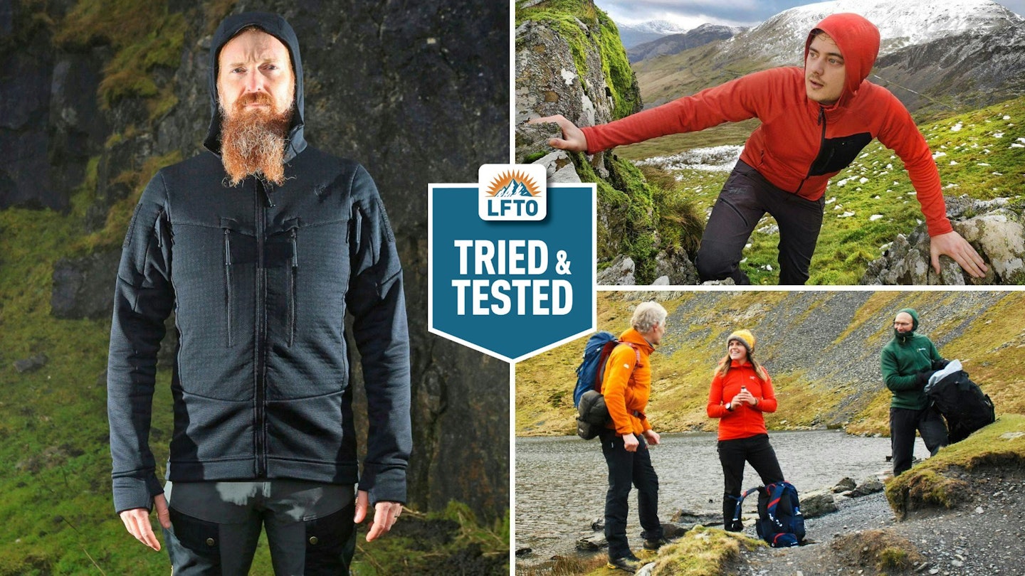 Feature image for the best fleeces article