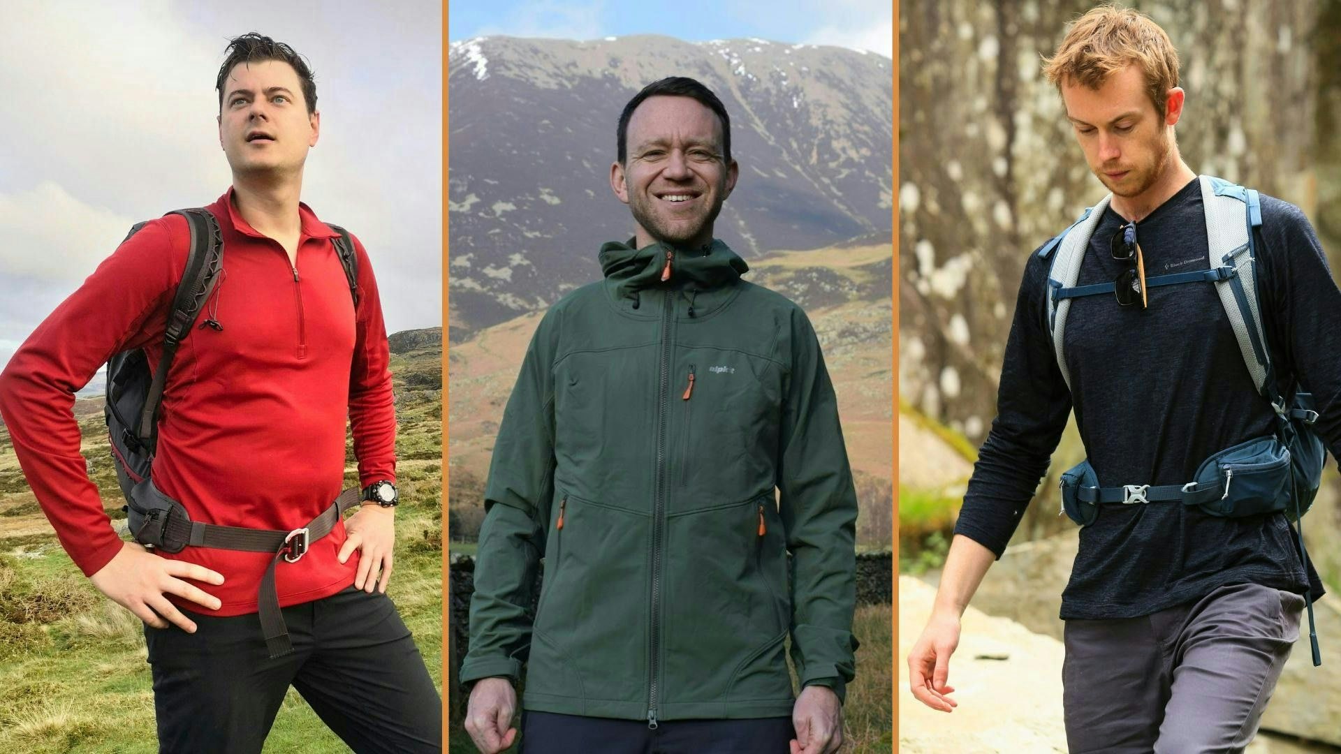 Photos of Matt Jonest, James Forrest and Chris Williams