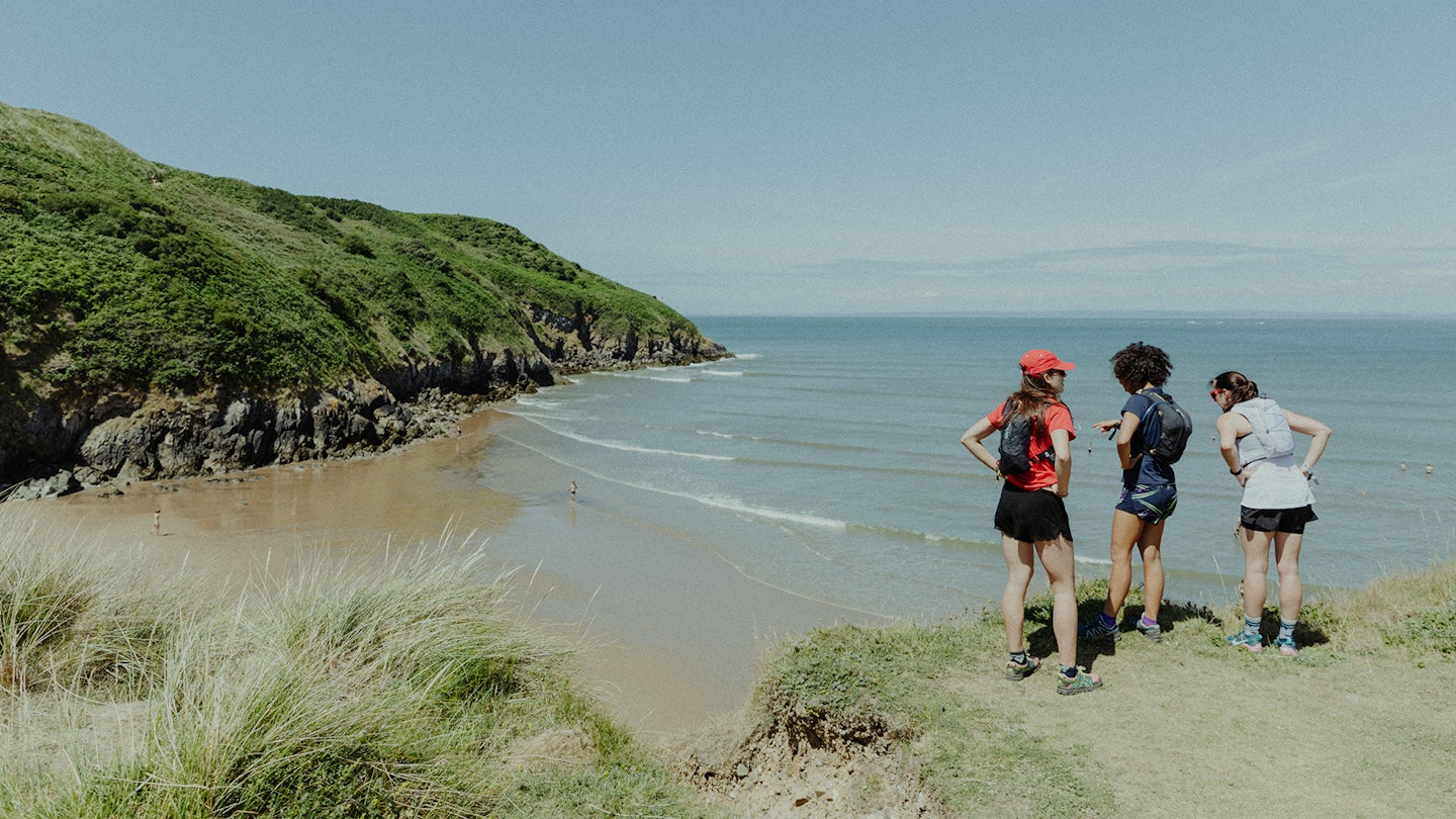 the beautiful Gower peninsular at love trails