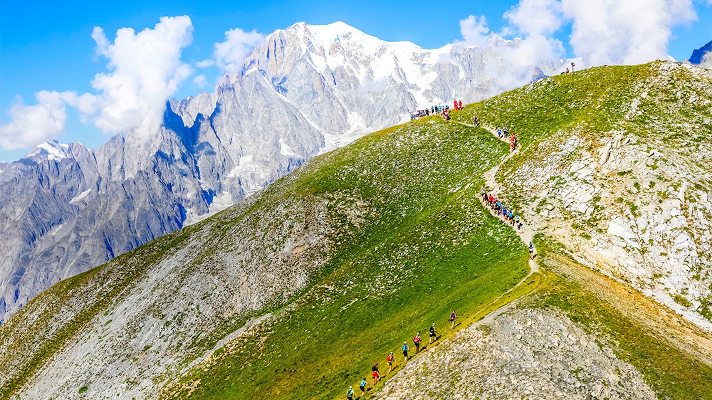 CCC race route UTMB