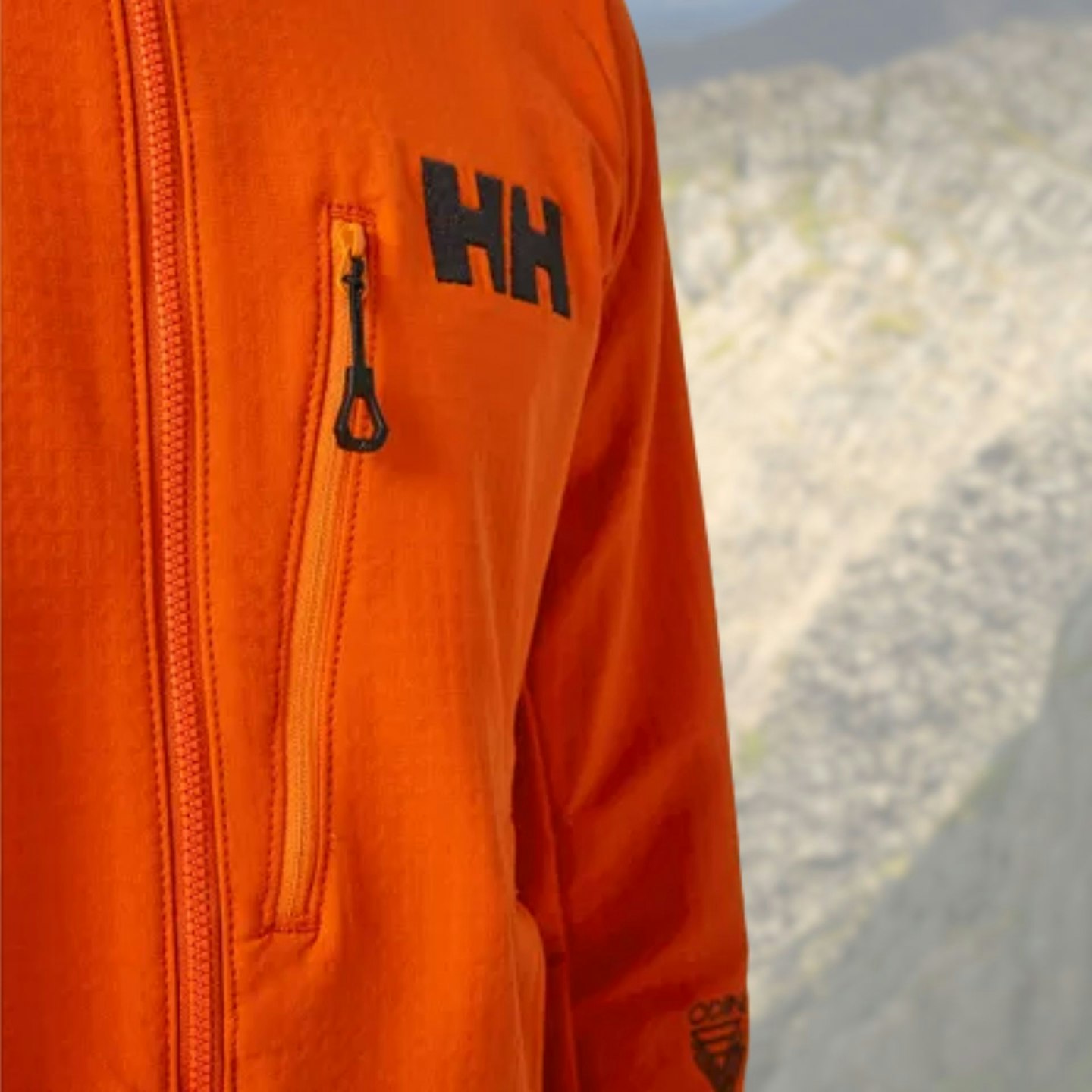 Helly Hansen Odin Pro Shield Hybrid chest pocket