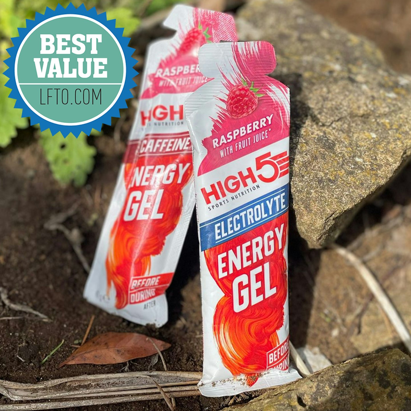 High 5 sports nutrition energy gels for running