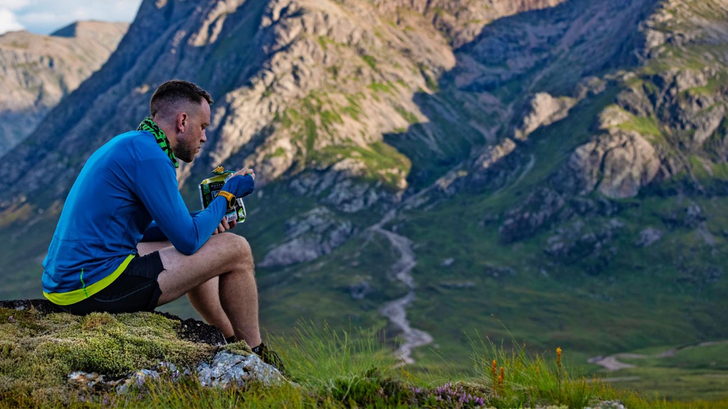 James forest eating in glen coe scotland