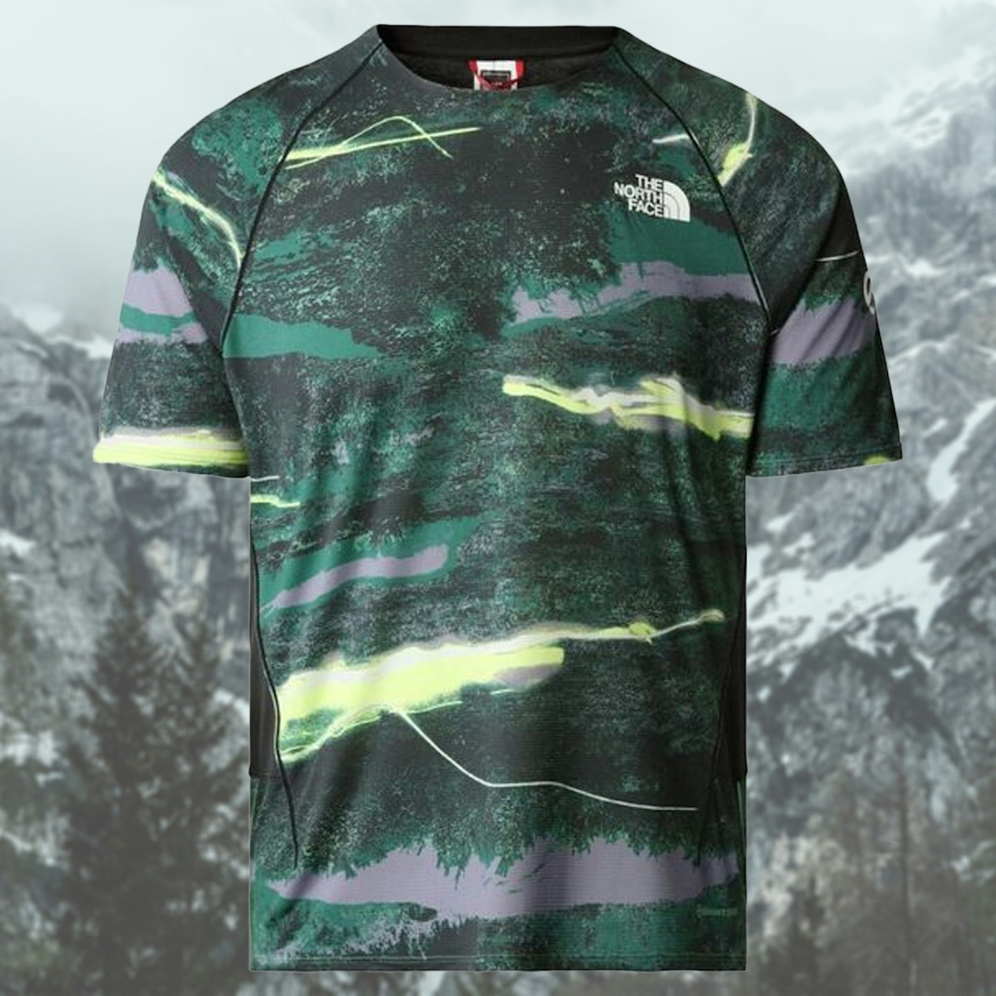 Summit high trail run t-shirt the north face