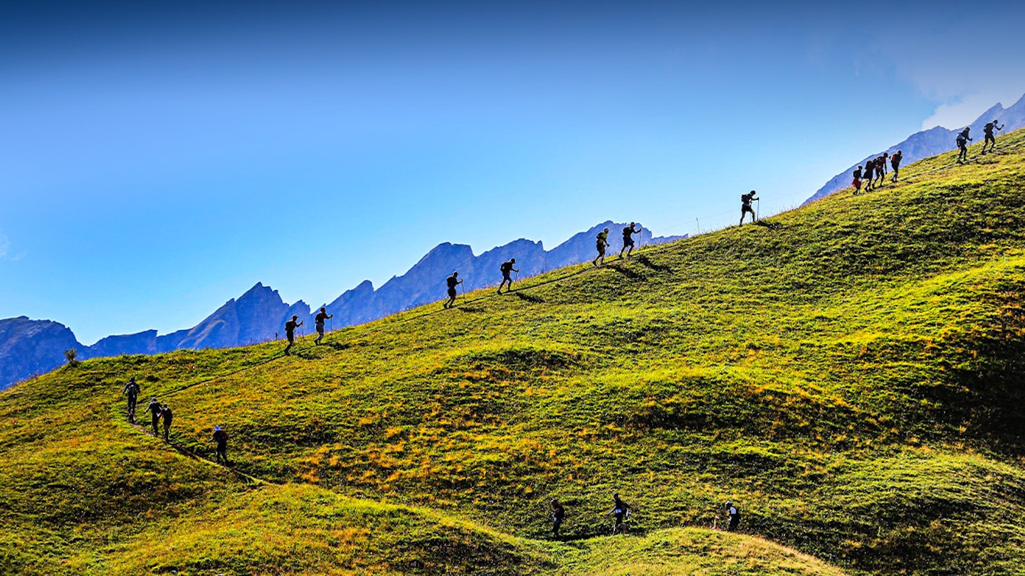 TDS runners at UTMB