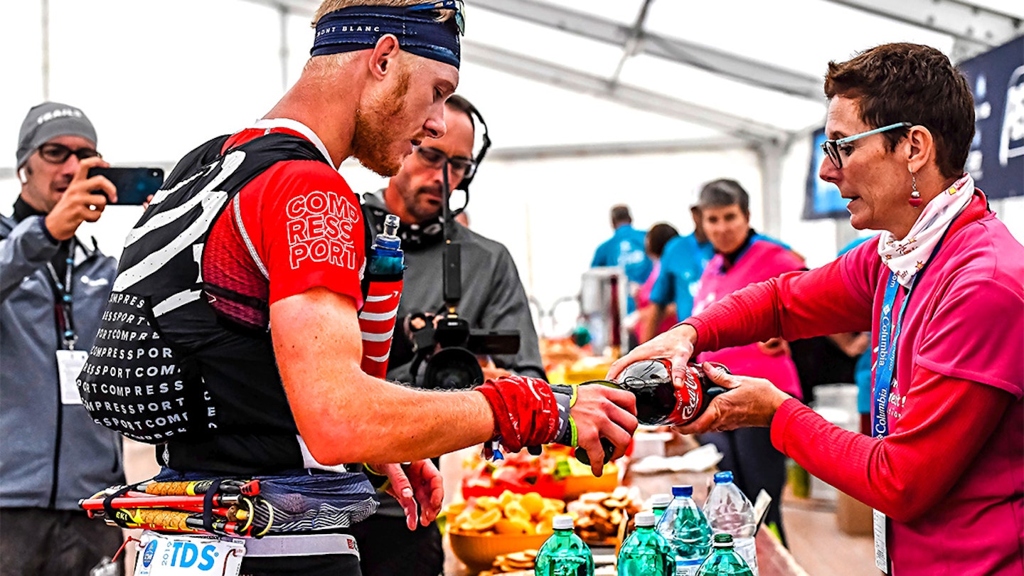 aid station UTMB