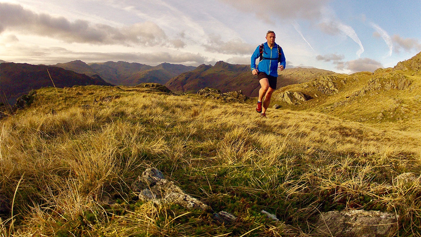 runner along a field