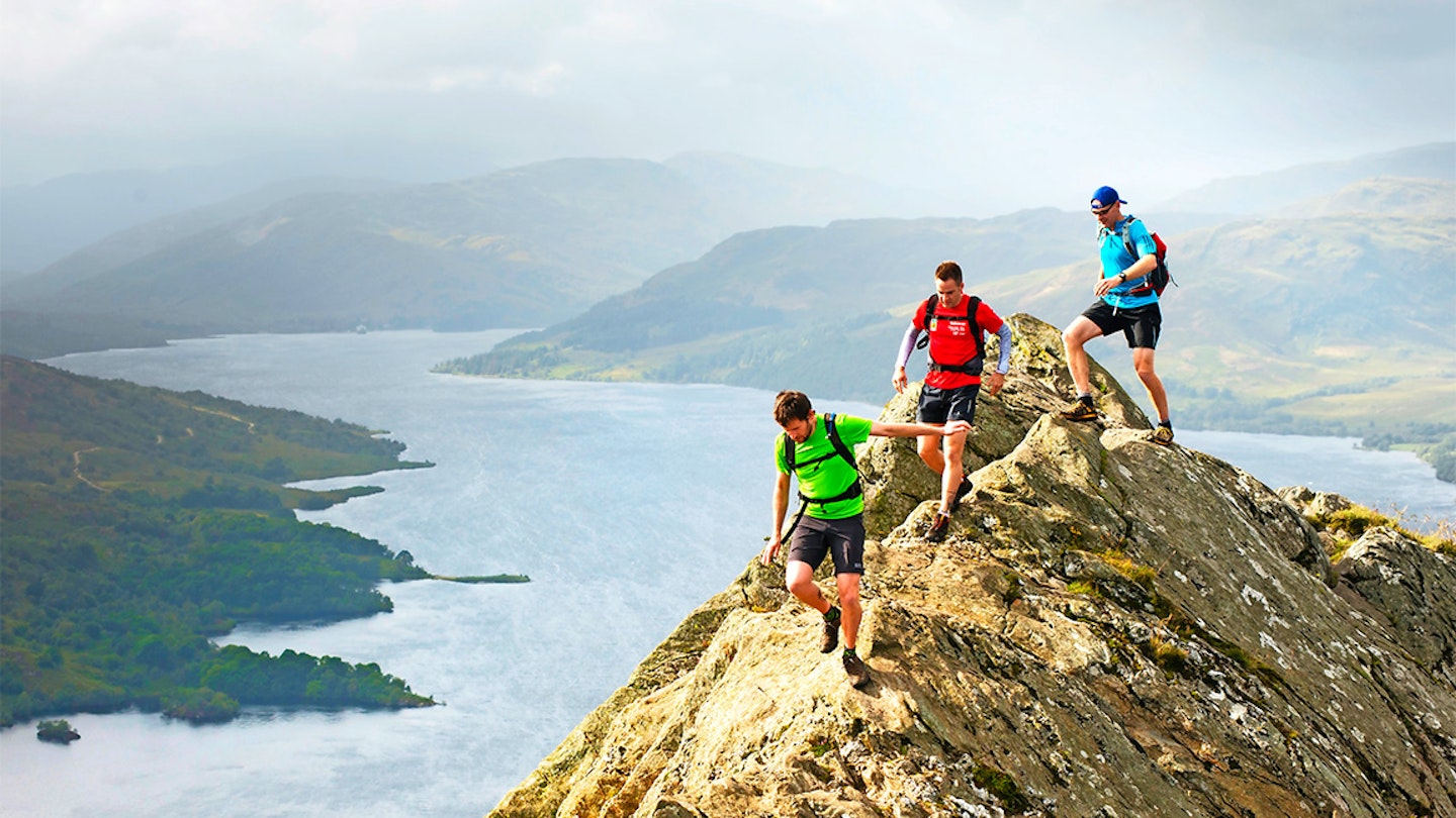 fell running in the peaks