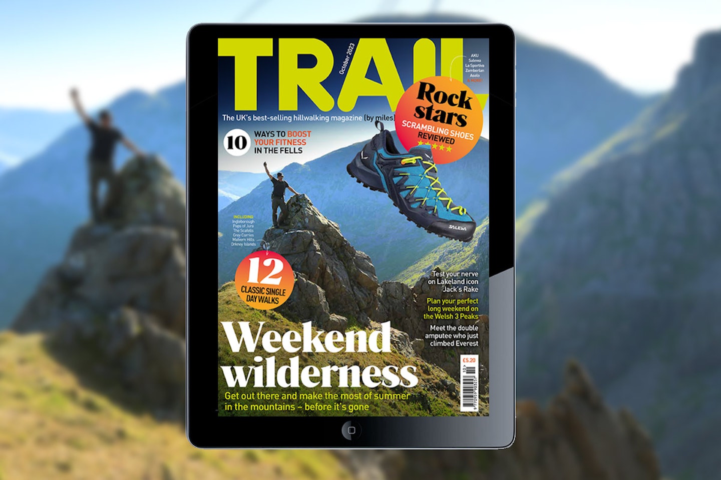 Trail magazine in digital format