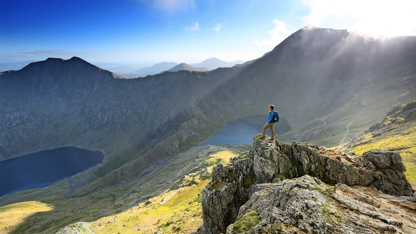 At Bwlch Coch Crib Goch