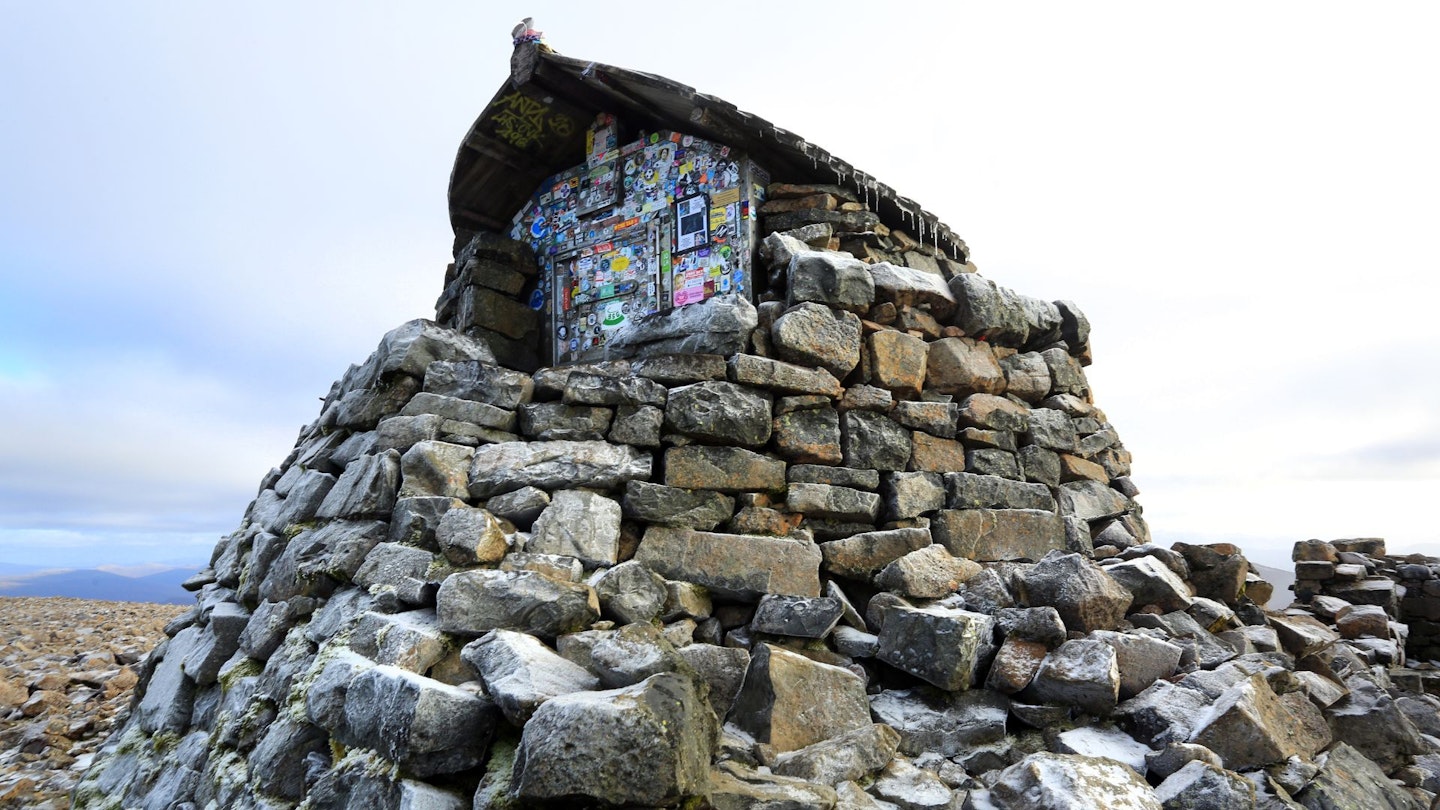 Ben Nevis summit shelter