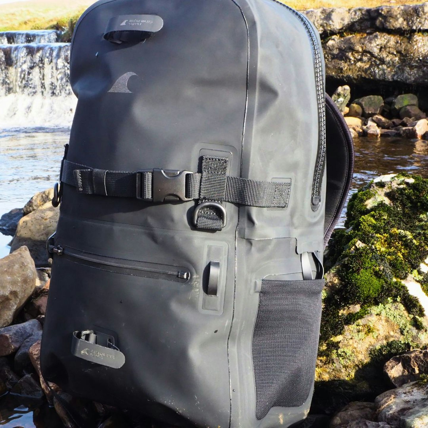 Breakwater Supply Fogland Waterproof Backpack front