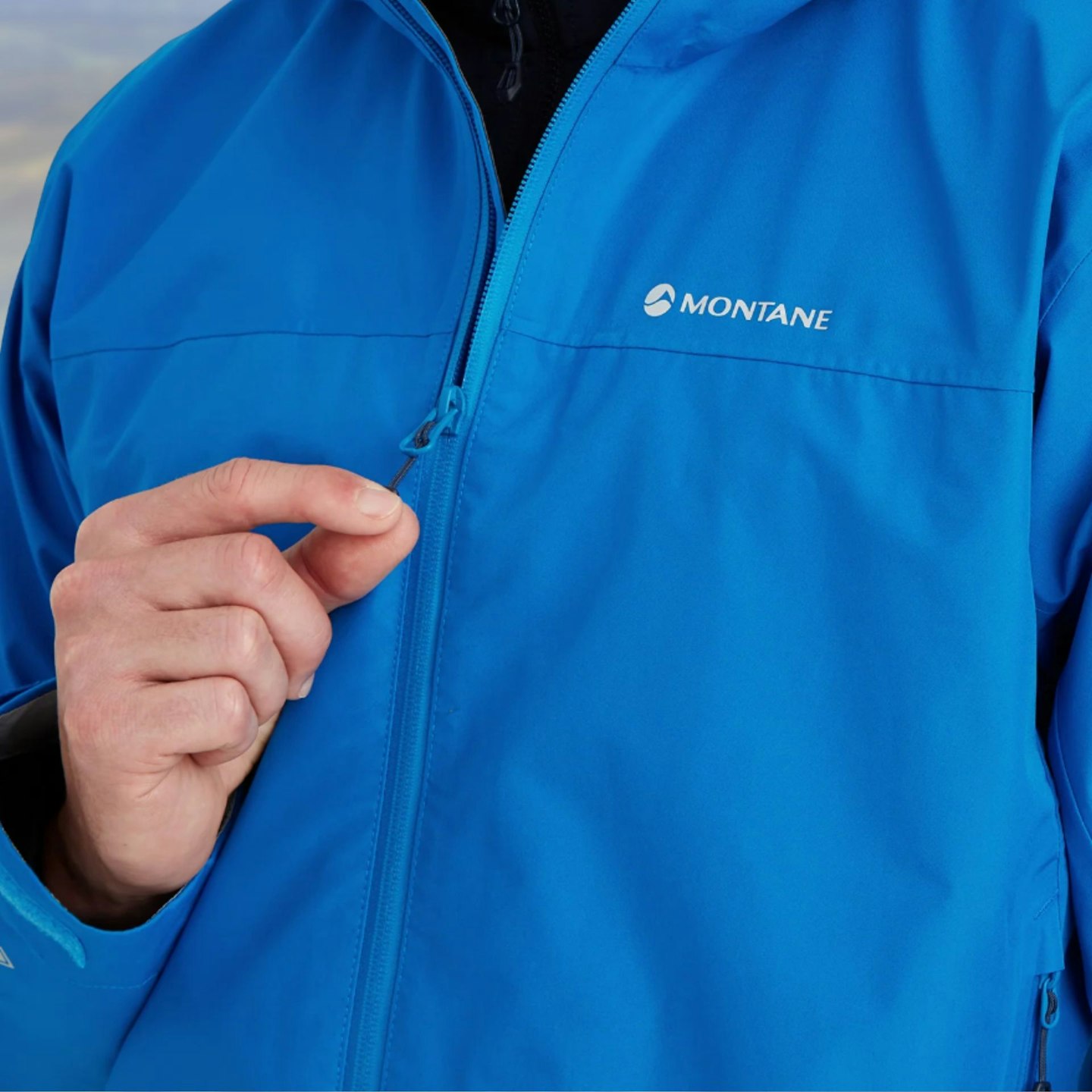 Montane Spirit Waterproof Jacket main zip