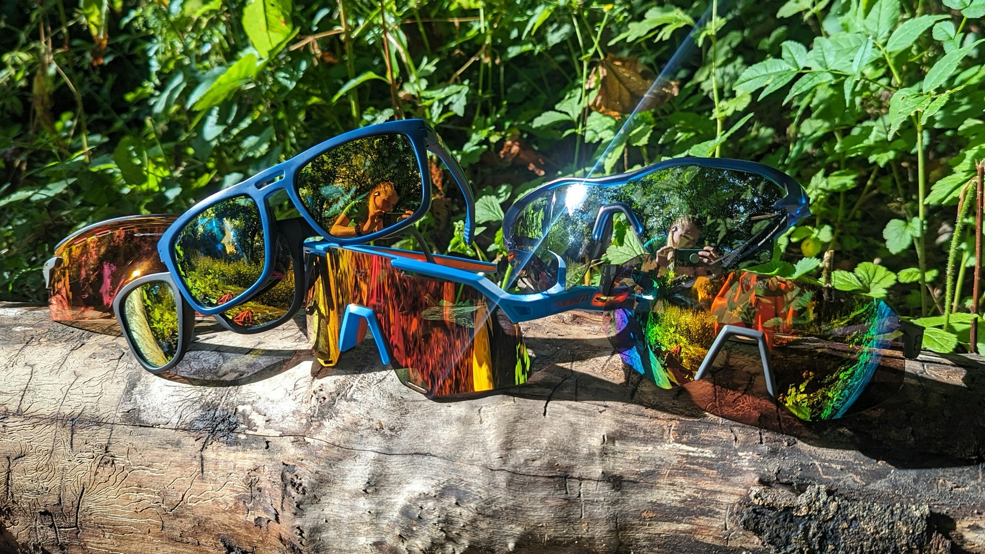 Running sunglasses grouped for review by Kate Milsom