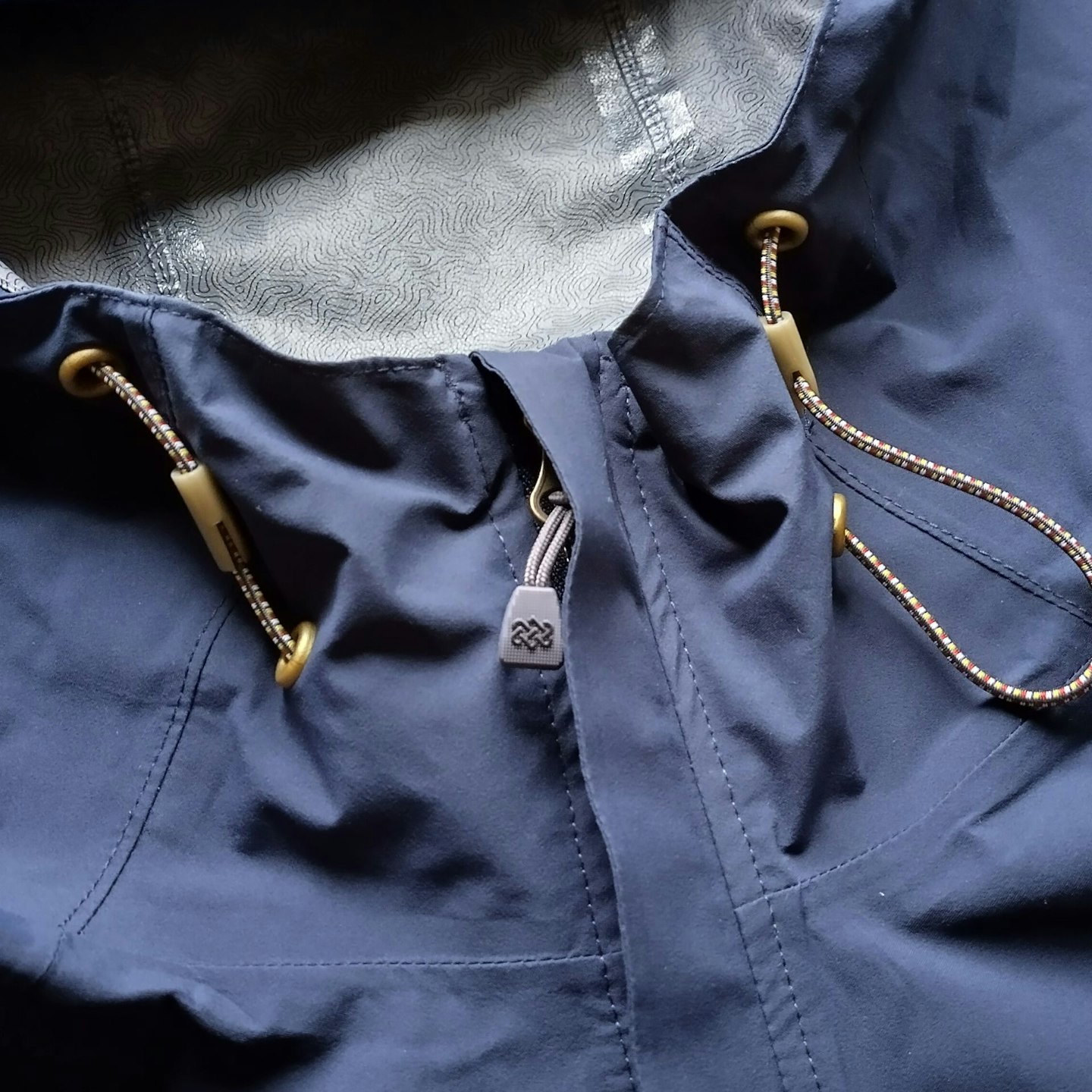 Sherpa Adventure Gear Nima 2.5-Layer Jacket collar and hood toggles